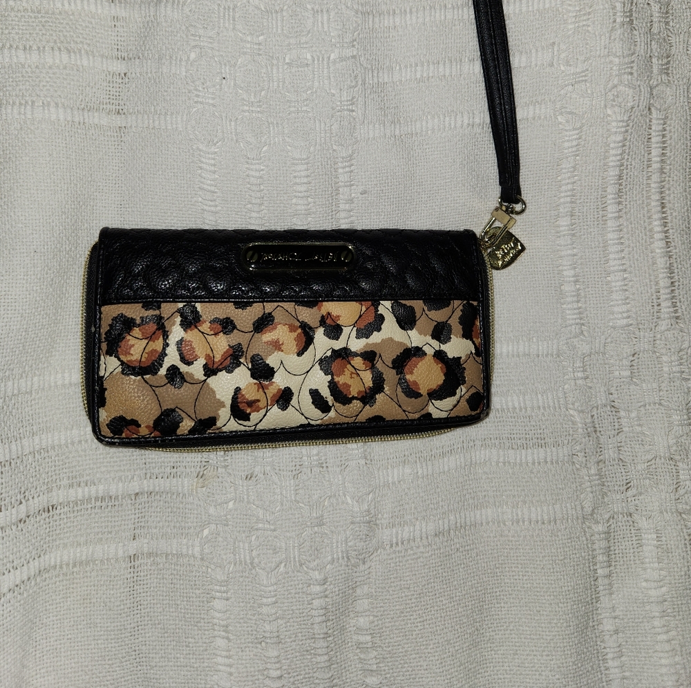 Betsey Johnson clutch wallet